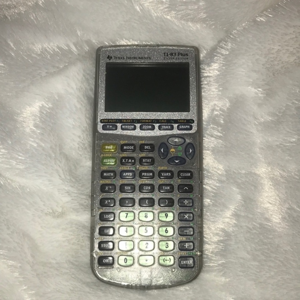 TI-83 Plus Graphing Calculator Silver Edition